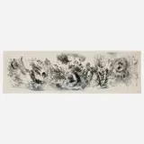 Harry Bertoia, Untitled (Monotype), 1956-59, monotype on rice paper