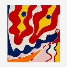 Knox Martin, Untitled, screenprint in colors