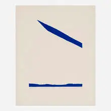 Aegean I by Adja Yunkers, 1966, screenprint in colors, sold Aug 2023