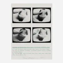 Untitled by Dennis Oppenheim, 1978, offset lithograph in colors, sold Aug 2023