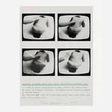 Dennis Oppenheim, Untitled, 1978, offset lithograph in colors