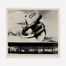 Wolf Vostell, Neue Nationalgalerie Berlin, 1969, screenprint in colors