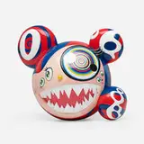 Takashi Murakami, Mr. Dob (Red), 2016, painted vinyl