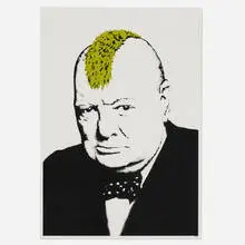 Turf War by Banksy, 2003, screenprint in colors, sold Aug 2023