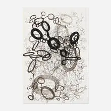 Cris Bruch, Digressive Structure #2, 2000, ink on paper
