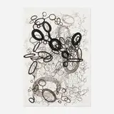 Cris Bruch, Digressive Structure #2, 2000, ink on paper
