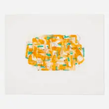 Peter Sullivan, Untitled #383, 1999, monotype