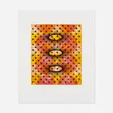 Rae Mahaffey, Variation #4, 2000, vitreograph monotype