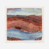 Michael Brophy, Grid, 2000, gouache on paper