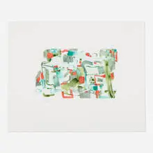 Peter Sullivan, Untitled #386, 1999, monotype