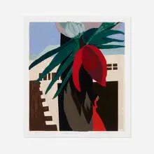 New Orleans by Gwen Knight, 2002, screenprint in colors, sold Aug 2023