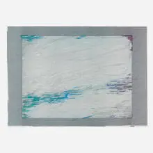 Norie Sato, Glacial Meltdown, 1986, lithograph in colors