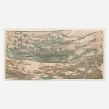 Brink by Christy Wyckoff, 2000, screenprint in colors, sold Aug 2023