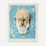 Jim Dine, Untitled (from the Pinocchio portfolio), 2008, lithograph in colors on Hahnemühle