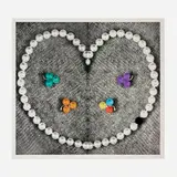 John Baldessari, Heart (with Pearls)