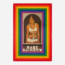 Peter Blake, Babe Rainbow, screenprint in colors on tin