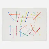 James Rosenquist, Time Flowers (from the Nails series), 1974, screenprint in colors on J. Green