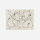 Joan Miró, Untitled (from the Le lézard aux plumes d'or portfolio), 1971, lithograph