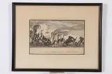 Jacques Callot, Entree de Monlieur de Couvonge Et de Monsieur de Chalabre, ENTREE DE MONLIEUR DE COUVONGE ET DE MONSIEUR DE CHALABRE, etching from the series "Le Combat a la Barriere"