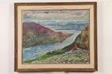 Egmw, Impressionist Landscape, Oil on canvas