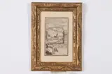 Pieter van der Laer, THE ISLAND OF CALYPSO, identified and titled verso, Ink wash