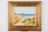 Daniel Girault, Lilot St, MICHEL, oil on canvas; titled on verso