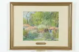 Elizabeth F. Washington, Spring Garden Party, Pastel