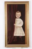 Isabel Sprague, Peek-Boo, Oil on canvas