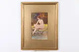 James William Pattison, Eve'S New Friend, Watercolor