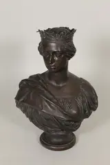 Mary Thornycroft, Bust of Queen Victoria, Bronze