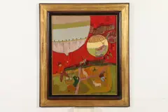 André Teleki, Metamorpfoze, Oil on canvas