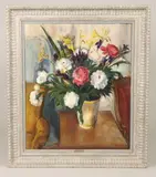 Henry Varnum Poor, Still Life with Vase of Flowers