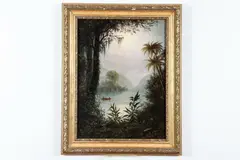 Norton Bush, Tropical Landscape, TROPICAL LANDSCAPE, oil on canvas