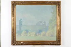 Charles Johann Palmié, Impressionist Landscape, Oil on canvas