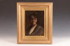 William Merritt Chase, Portrait of Helen Velasquez Chase (Daughter of the Artist), Oil on panel