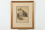 Walter Ronald Locke, In Savannah Ga, Etching