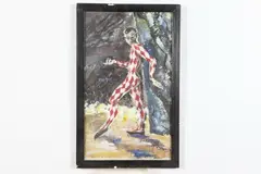 Costello, Harlequin, Watercolor