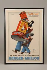 LES PRODVITSD'ENTRETIEN, color lithograph, later edition by Georges Favre, LES PRODVITSD'ENTRETIEN, color lithograph, later edition, sold Dec 2018