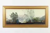 Van Dearing Perrine, PALISADES TAPESTRY, identified and titled on gallery label verso, Oil on canvas