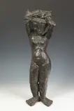 Ángel Botello, Renée, Bronze - Height: 22 1/2 in. x 7 in. x 4 in