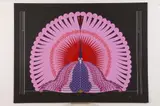 Erté, Phoenix Rising, Embossed print