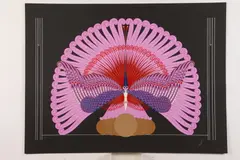 Erté, Phoenix Triumphant, Embossed print