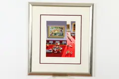 Hiro Yamagata, Monsieur Seurat, Color serigraph