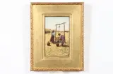 Sabrina P. Lathrop, At the Well, Oil on canvas