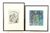 Byron Browne, Abstract Figures: Two Works