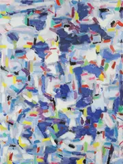 Steven Glucksberg, Rhapsody in Blue, RHAPSODY IN BLUE, oil on canvas