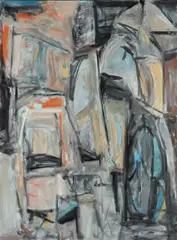 Steven Glucksberg, Directive, Oil on canvas