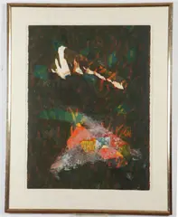 Sam Gilliam, St, Color monotype
