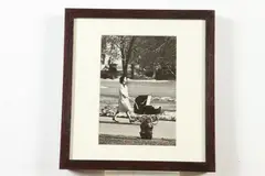 FIRST LADY WITH FIRST SON 1961, inscibed by John Morris, founder of Magnum agency and editor of Time magazine verso by Cornell Capa, Photograph, offered Mar 2019