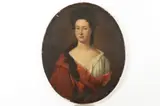 Portrait of Woman by Continental School, PORTRAIT OF WOMAN, oil on canvas in "as is" condition, sold Mar 2019